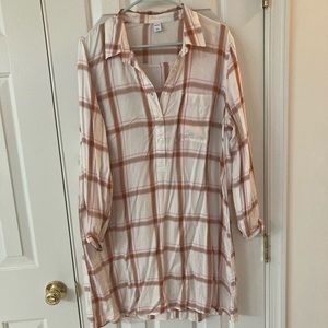 Old Navy light weight flannel dress